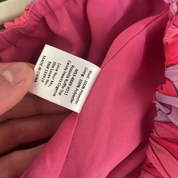 NWT Show Me Your Mumu x REVOLVE Rossella Ruffle Top - Picture 6 of 6